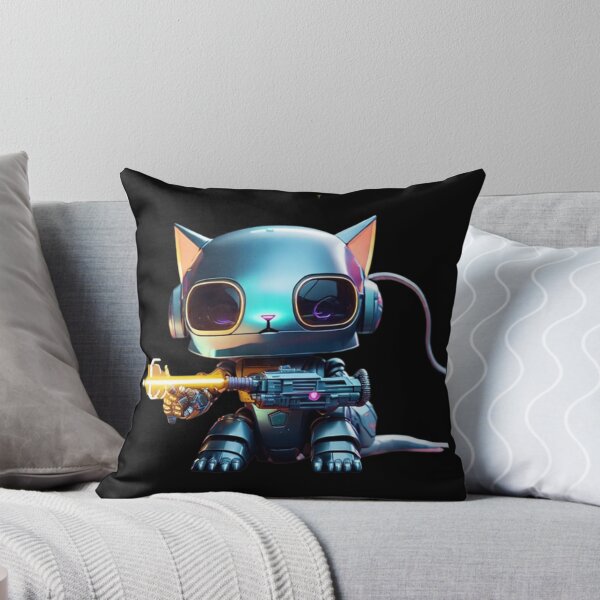 Item preview, Copy of Colorful Neon cute Robot Kitty 09 designed and sold by Coverex.