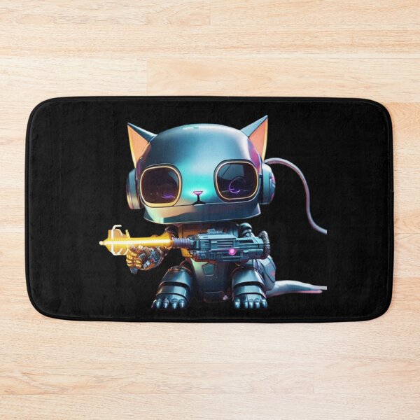 Item preview, Copy of Colorful Neon cute Robot Kitty 09 designed and sold by Coverex.