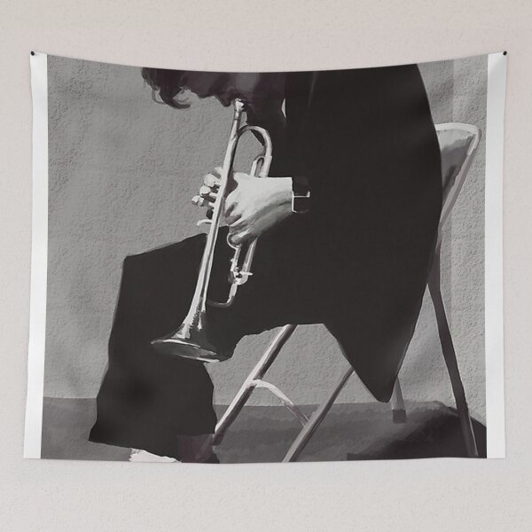 Item preview, Melancholic|trumpet poster designed and sold by BriantDiego.