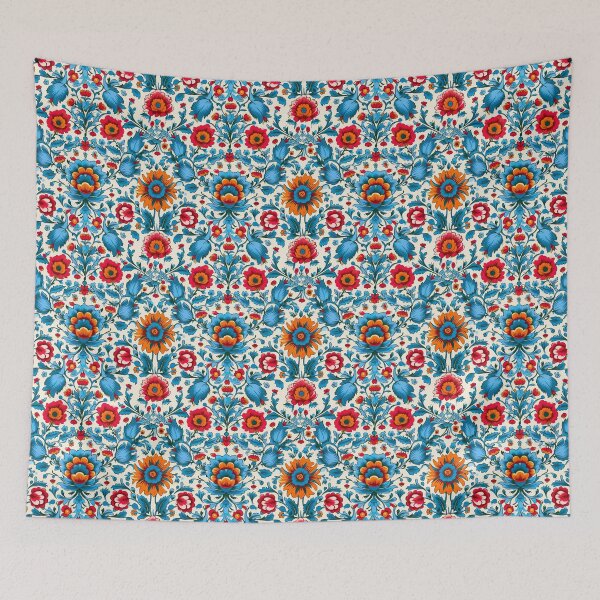 Item preview, Retro design reminiscent of traditional Austrian patterns designed and sold by Pflugart.