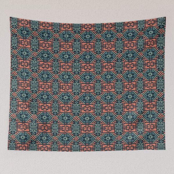 Item preview, Retro design reminiscent of traditional Chinese patterns designed and sold by Pflugart.