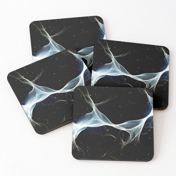 Item preview, Subtle White Lines and Dots on Black Background | Abstract Wall Art designed and sold by PanosPhoneCases.