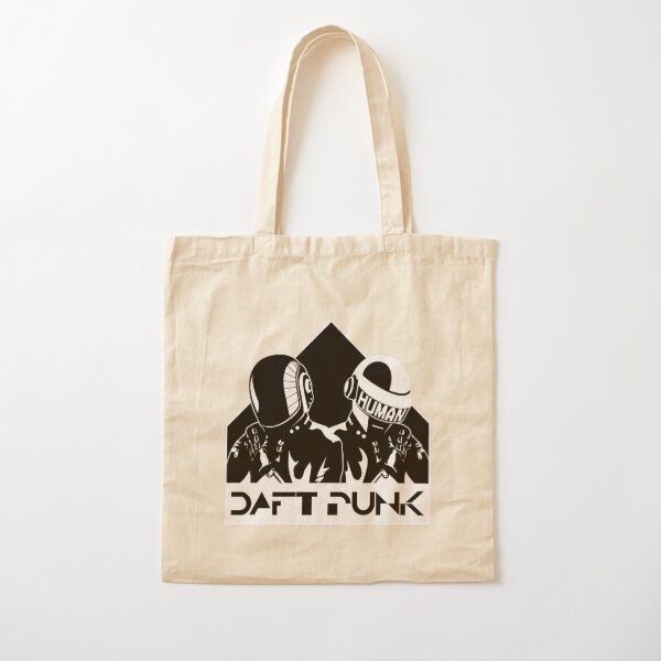 Classic Daft Punk Logo Tote Bag