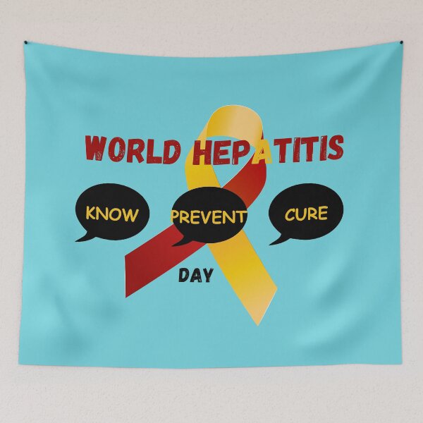 Item preview, World Hepatitis Day designed and sold by mamolebo.