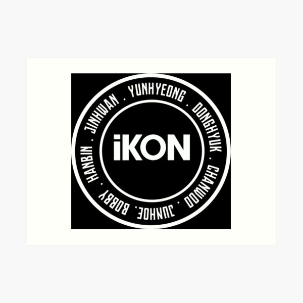 iKON OT7 Art Print