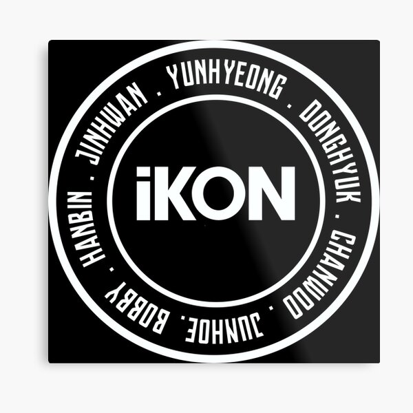 iKON OT7 Metal Print