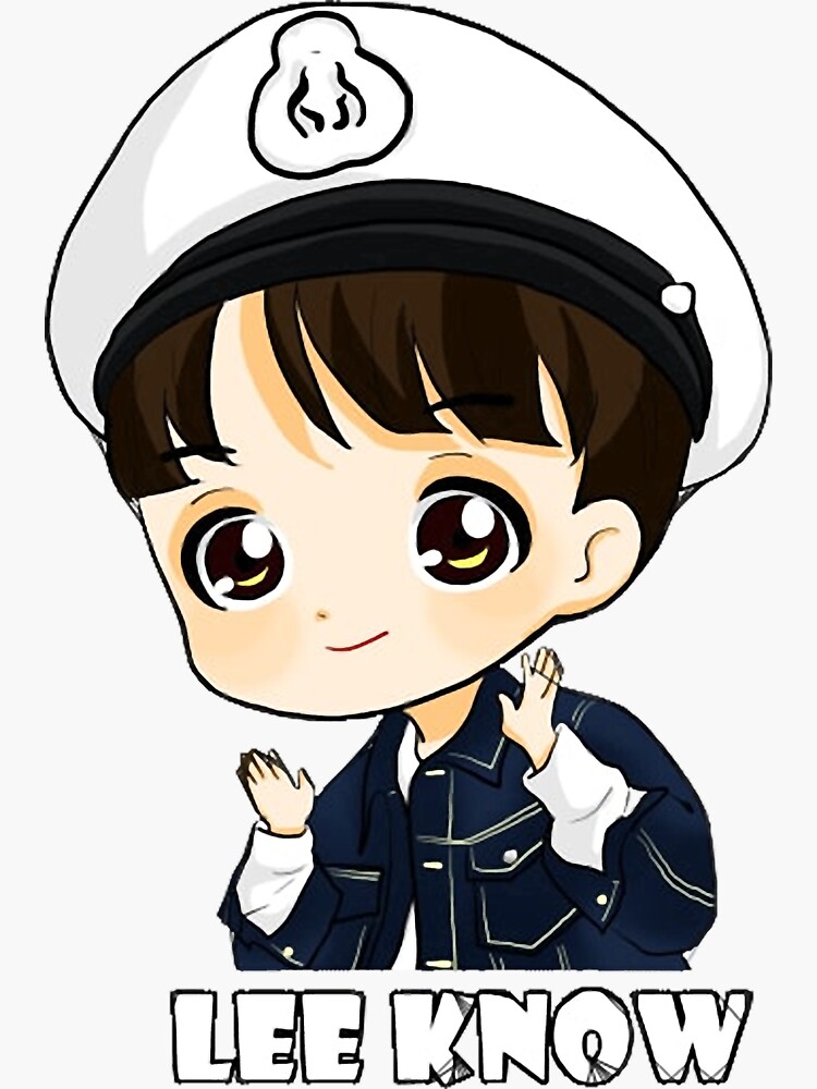 STRAY KIDS LEE KNOW CHIBI Kids Sticker sold by Elegant Tan | SKU ...