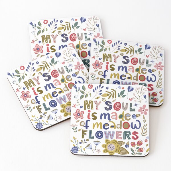 Item preview, my soul is made of meadow flowers designed and sold by gringourmand.