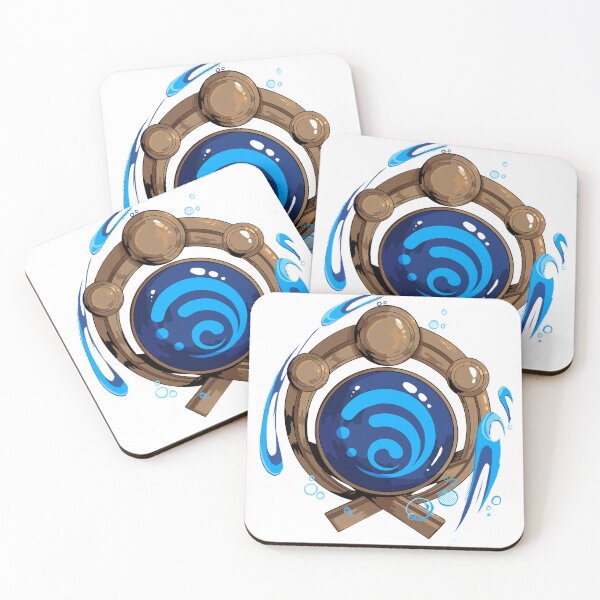 Item preview, Hydro Vision (Inazuma) designed and sold by Art by Syren.