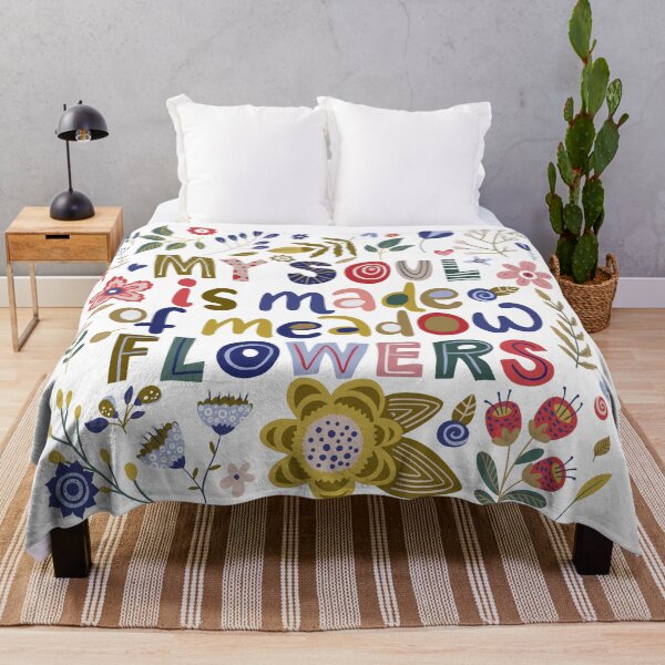 Item preview, my soul is made of meadow flowers designed and sold by gringourmand.