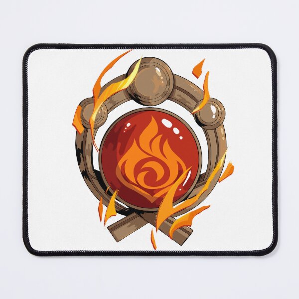Item preview, Pyro Vision (Inazuma) designed and sold by Art by Syren.