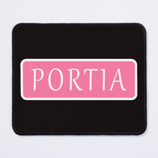 Item preview, Portia Girls Name designed and sold by Jeallan Designs.