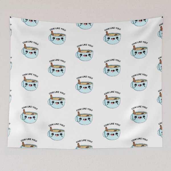 Item preview, Chai Like You Funny Tea Puns  designed and sold by punnybone.