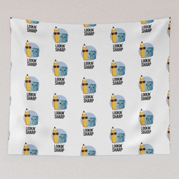 Item preview, Lookin Sharp Funny Pencil Puns  designed and sold by punnybone.