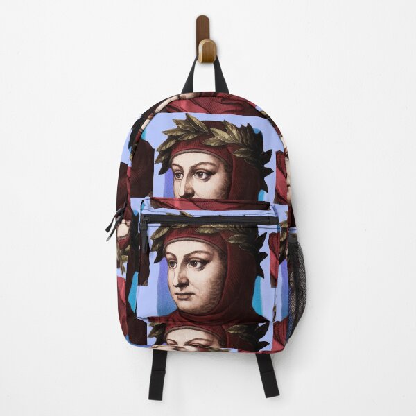 Item preview, Italian Writer Giovanni Boccaccio - blue - illustration designed and sold by Litstoy.