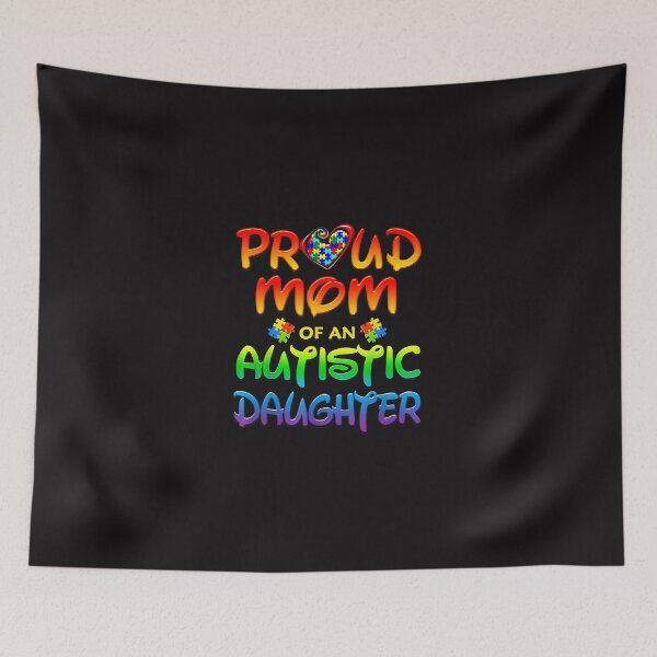 Item preview, Autism Awareness Shirt Proud Mom Autistic Daughter Neurodiverse designed and sold by YogeshSangha.