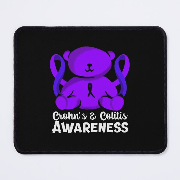 Item preview, Crohns and Colitis awareness! purple ribbon awareness designed and sold by Rodayna Elnaggar.