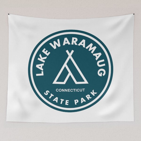 Item preview, Lake Waramaug State Park Connecticut Tent designed and sold by bivenart.