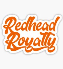 Redhead Royalty Sticker