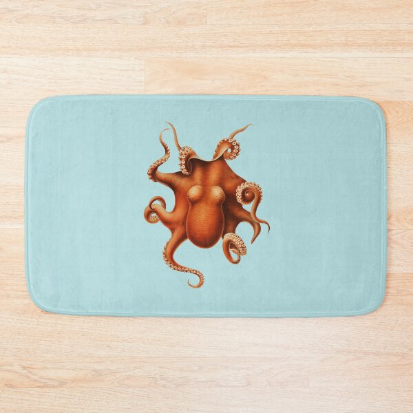 Item preview, Giant Octopus - Gian Squid - Ocean Gifts - Vintage Octopus designed and sold by leafsquare.