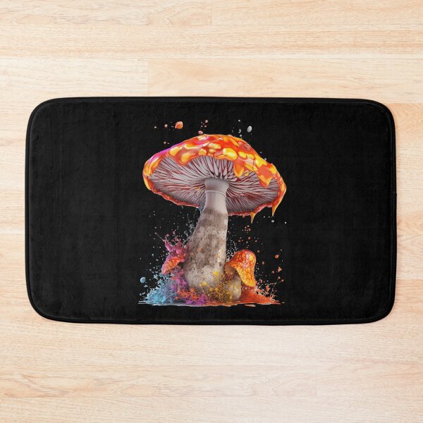 Item preview, Mushroom Neon Psychedelic Shroom Art designed and sold by Trippinink-.