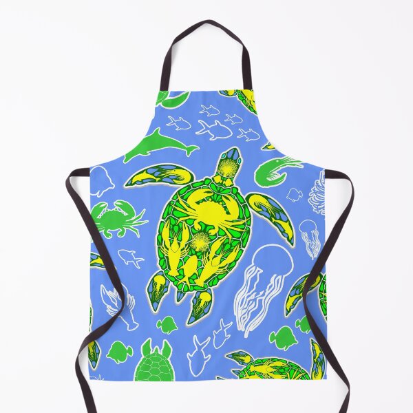 Item preview, Sea Turtle Coral Reef Marine Life Symbol designed and sold by BluedarkArt.