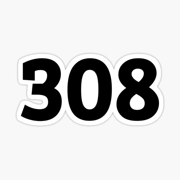 308 Sticker