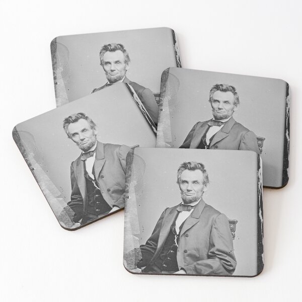 Item preview, Abraham Lincoln Vintage Photograph designed and sold by leafsquare.