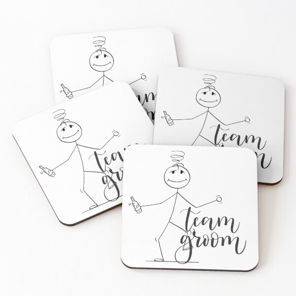 Item preview, Team groom - bridegroom - bachelorette party designed and sold by gringourmand.