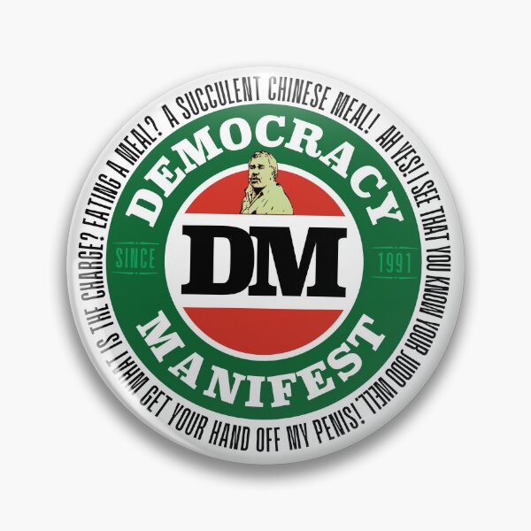 Artikelvorschau, DM Democracy Manifest VB entworfen und verkauft von Simontology.