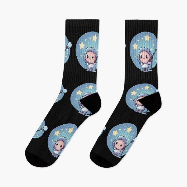 Item preview, Cute little kawaii astronomer designed and sold by Mateusz Majcherek.