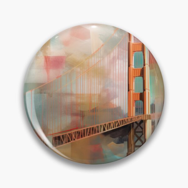 Item preview, Abstraction of the Golden Gate Bridge designed and sold by DaniFantasy.