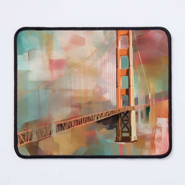 Item preview, Abstraction of the Golden Gate Bridge designed and sold by DaniFantasy.