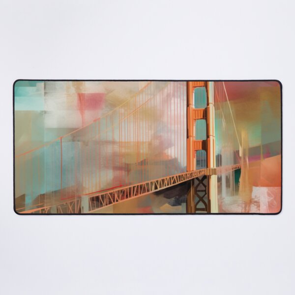 Item preview, Abstraction of the Golden Gate Bridge designed and sold by DaniFantasy.