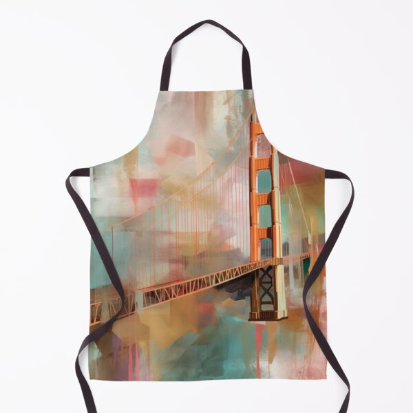 Item preview, Abstraction of the Golden Gate Bridge designed and sold by DaniFantasy.