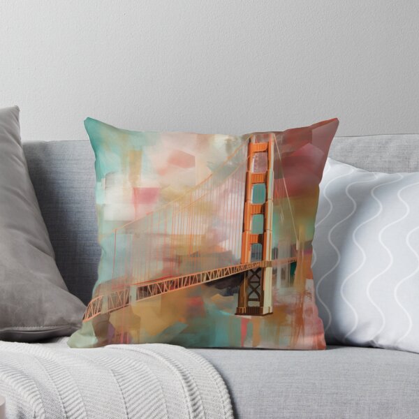 Item preview, Abstraction of the Golden Gate Bridge designed and sold by DaniFantasy.