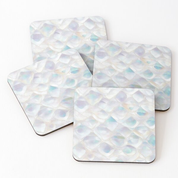 Item preview, Mother of pearl shapes in abstract form designed and sold by ArtyBuys.