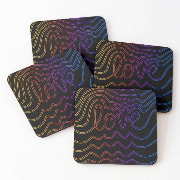 Item preview, Rainbow love wc  designed and sold by Walker Colors.