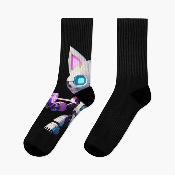 Item preview, Colorful Neon cute Robot Kitty 04 designed and sold by Coverex.