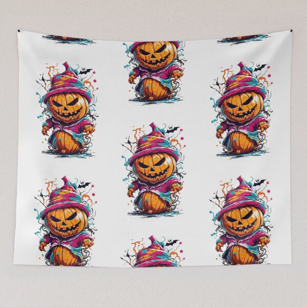 Item preview, Pumpkin Fiesta: A Colorful Halloween Celebration designed and sold by hudaG.