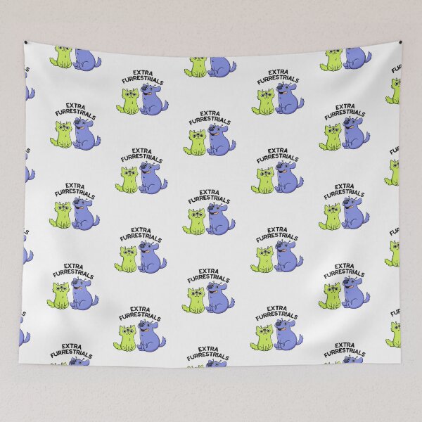 Item preview, Extra Furrestrials Funny Alien Puns  designed and sold by punnybone.