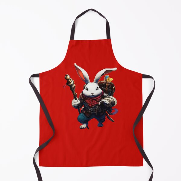 Item preview, Fantasy white bunny adventurer designed and sold by TomFrontierArt.