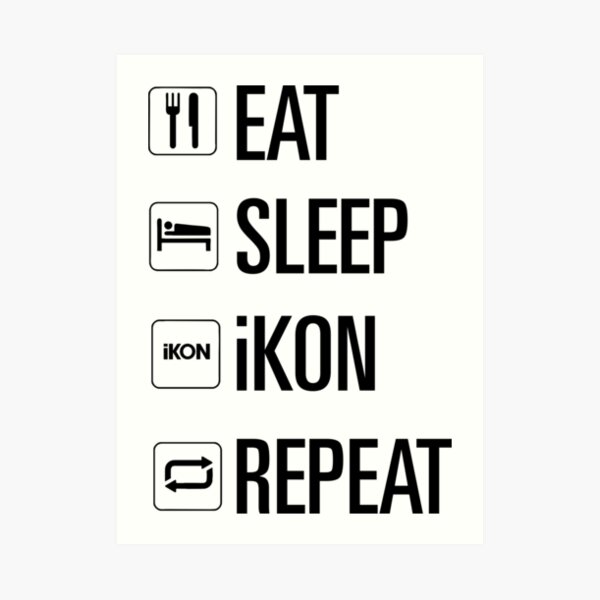 iKON only Art Print