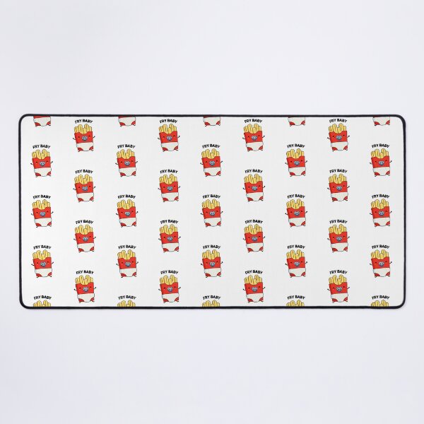 Item preview, Fry Baby Funny French Fries Puns designed and sold by punnybone.