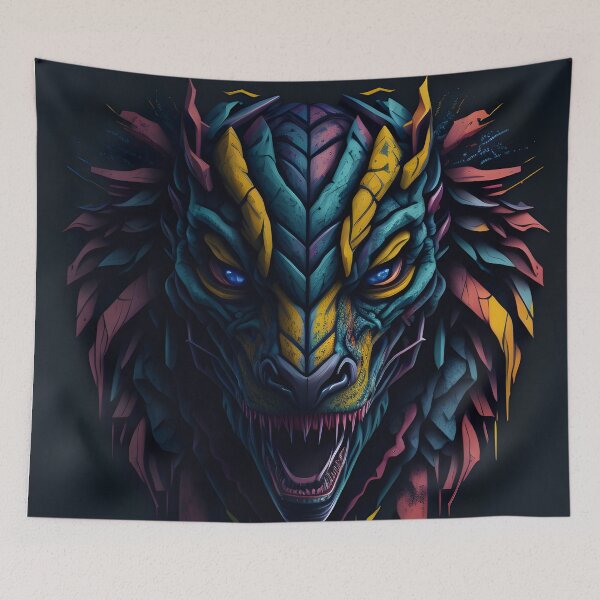 Item preview, Snake Face Art V5 designed and sold by imabbasanwar.