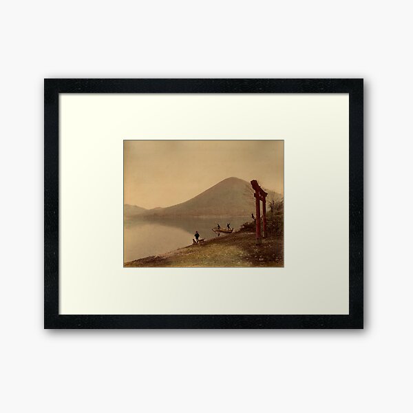 Chiusenji lake, Japan Framed Art Print