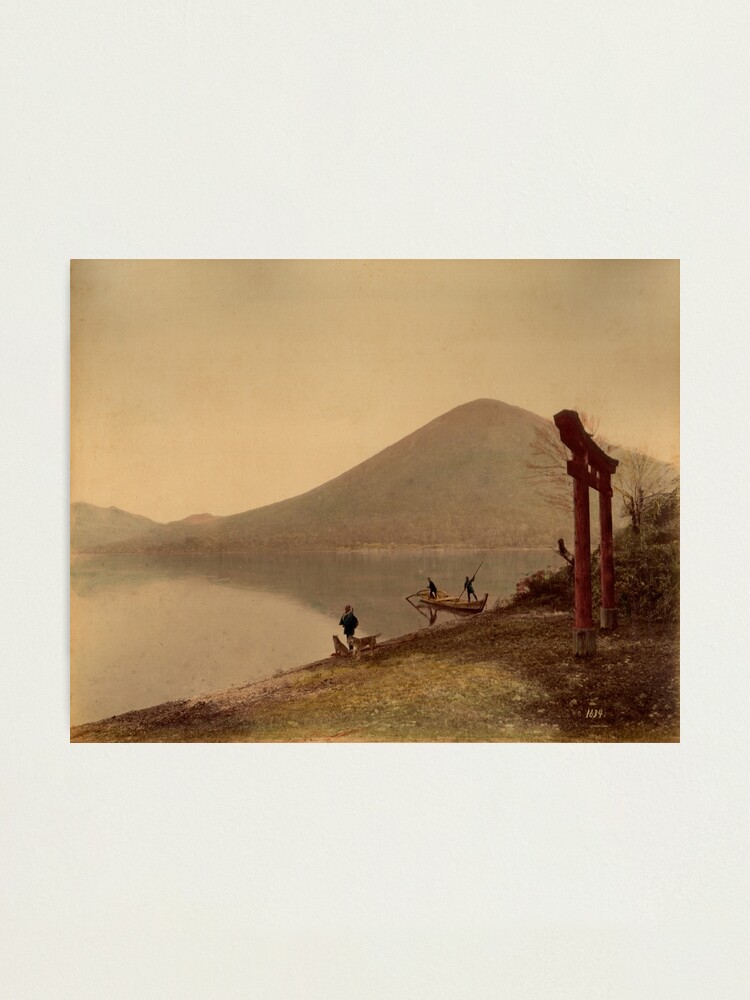Alternate view of Chiusenji lake, Japan Photographic Print