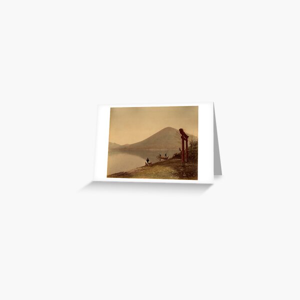 Chiusenji lake, Japan Greeting Card