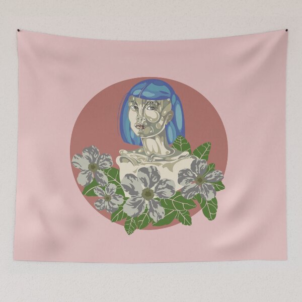 Item preview, The Girl with the Blue Hair designed and sold by Marry-S.