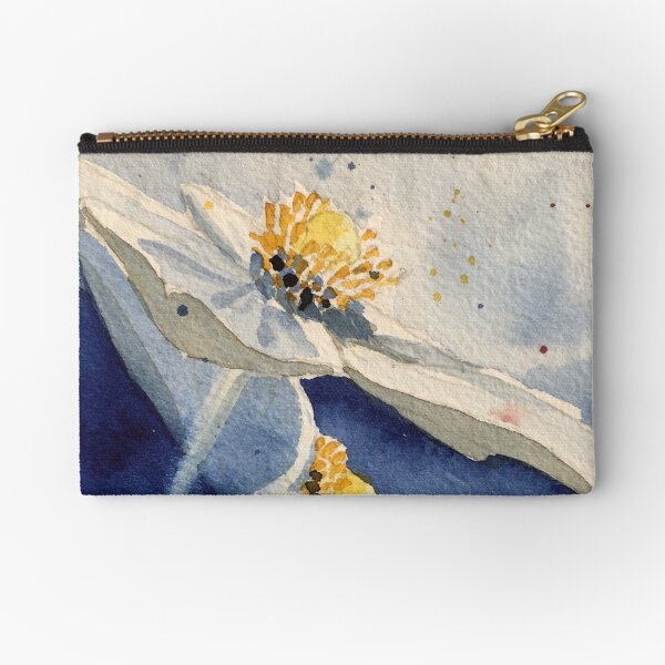 Anenome in Blue Zipper Pouch